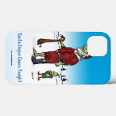 Santa Corpse Funny Zombie-Cartoon Case-Mate iPhone Case (Achterkant (horizontaal))