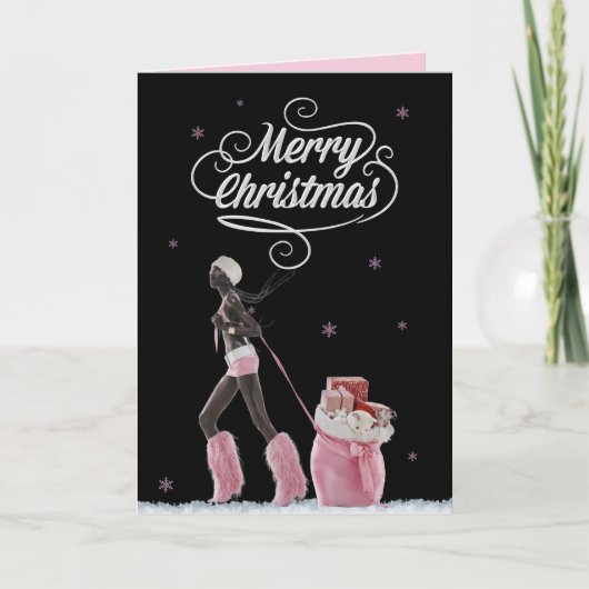 SANTA COULD NEVER CHRISTMAS CARD KAART (Voorkant)