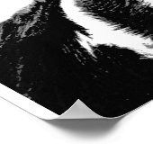 Santa Cow Happy Holidays Dairy Farm Store Hours Poster (Hoek)