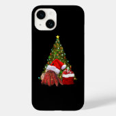 Santa Crab Funny Christmas Hermit Crab Lover Case-Mate iPhone Case (Achterkant)