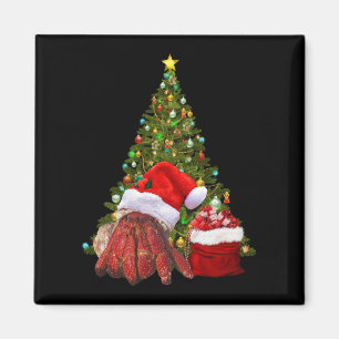 Santa Crab Funny Christmas Hermit Crab Lover Magneet
