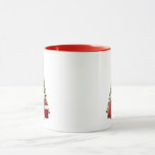 Santa Crab Funny Christmas Hermit Crab Lover Mok (Midden)