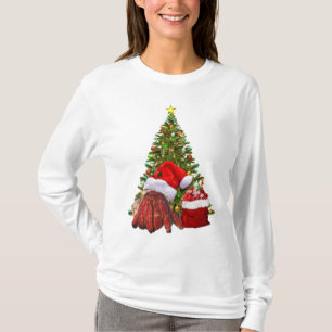 Santa Crab Funny Christmas Hermit Crab Lover T-shirt