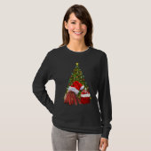 Santa Crab Funny Christmas Hermit Crab Lover T-shirt (Voorkant volledig)