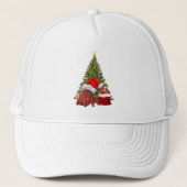 Santa Crab Funny Christmas Hermit Crab Lover Trucker Pet (Voorkant)