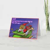 santa crap 3 feestdagen kaart (Voorkant)