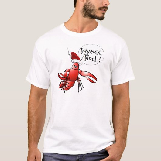 Santa Crawdad (Santa Craws) T-shirt (Voorkant)