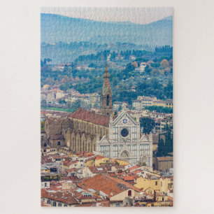 Santa Croce Basilica, Florence, Italië Legpuzzel