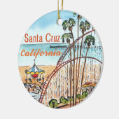 Santa Cruz Achterbaan Ornament (Links)