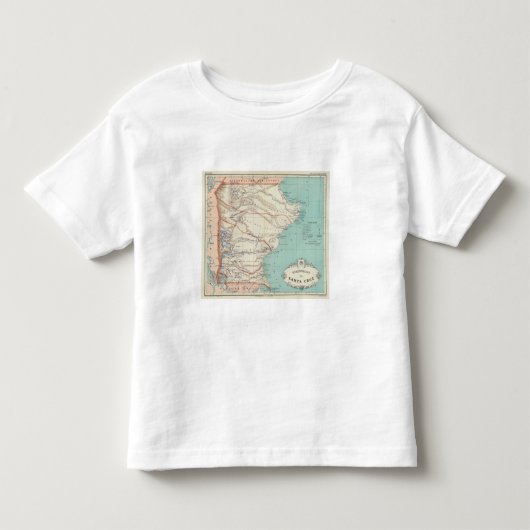 Santa Cruz, Argentinië Kinder Shirts (Voorkant)