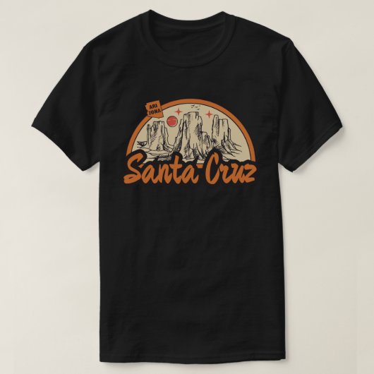 Santa Cruz, Arizona T-shirt (Design voorkant)