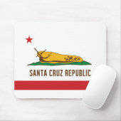 Santa Cruz, Banana Slug Flag Muismat (Met muis)
