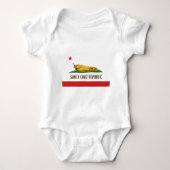Santa Cruz, Banana Slug Flag Romper (Voorkant)