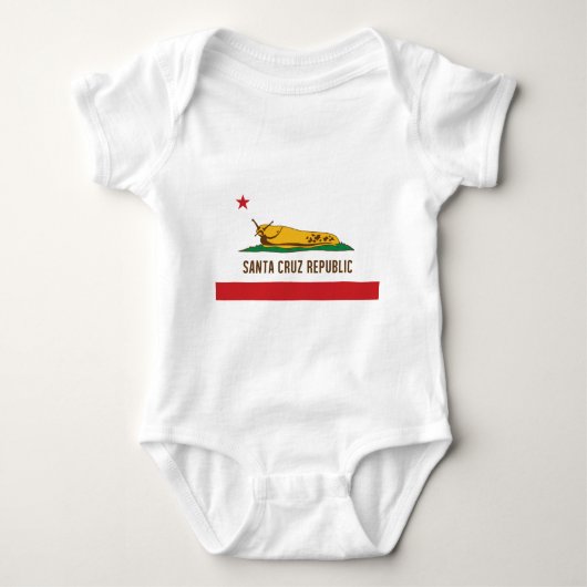 Santa Cruz, Banana Slug Flag Romper (Voorkant)