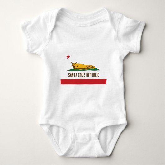 Santa Cruz, Banana Slug Flag Romper (Voorkant)