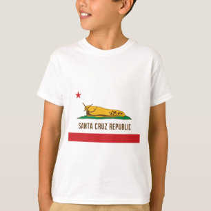 Santa Cruz, Banana Slug Flag T-shirt
