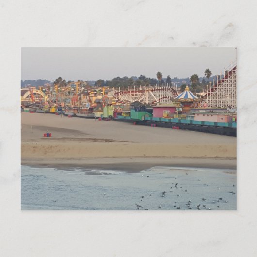 Santa Cruz Beach Boardwalk Briefkaart (Voorkant)