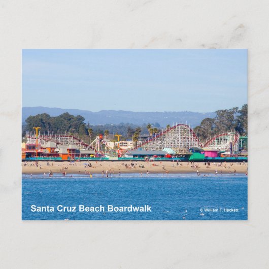 Santa Cruz Beach Boardwalk California Producten Briefkaart (Voorkant)