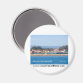 Santa Cruz Beach Boardwalk California Producten Magneet (Voorkant / Achterkant)
