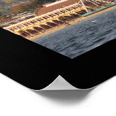 Santa Cruz Beach Boardwalk Humpback Whale Poster (Hoek)