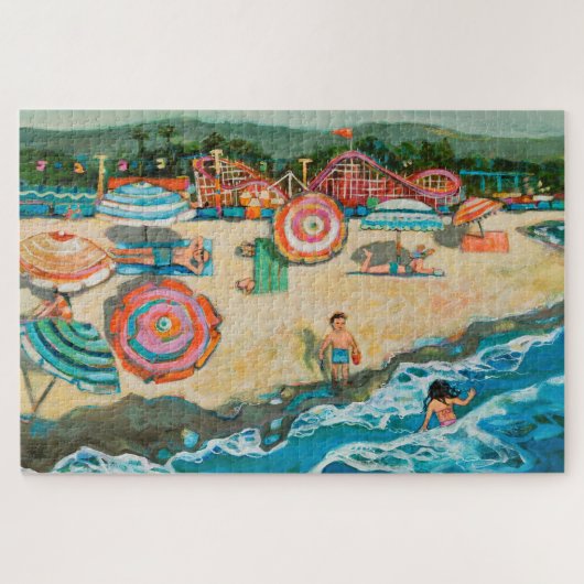 Santa Cruz Beach Boardwalk Puzzle Legpuzzel (Horizontaal)