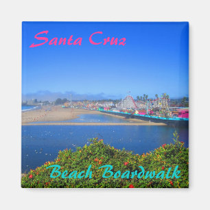 Santa Cruz Beach Boardwalk souvenir magnet