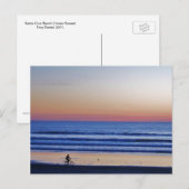 Santa Cruz Beach Crusier Sunset. Briefkaart (Voorkant / Achterkant)