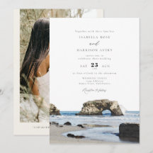 SANTA CRUZ Beach Waterverf Skyline Fotohuwelijk