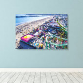 Santa Cruz Boardwalk Canvas Afdruk (Insitu (Houten vloer))