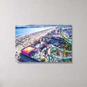 Santa Cruz Boardwalk Canvas Afdruk (Voorkant)