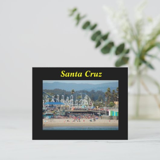 Santa Cruz briefkaart (Staand voorkant)