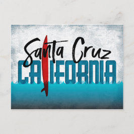 Santa Cruz Briefkaart California Surfboard