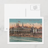 Santa Cruz, CA - Casino en Santa Cruz Beach Briefkaart (Voorkant / Achterkant)