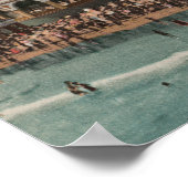 Santa Cruz, CA - Casino en Santa Cruz Beach Poster (Hoek)