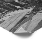 Santa Cruz, CA - Fisherman's Wharf Scene Poster (Hoek)