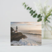 Santa Cruz CA Mark Abbott Memorial Lighthouse Briefkaart (Staand voorkant)