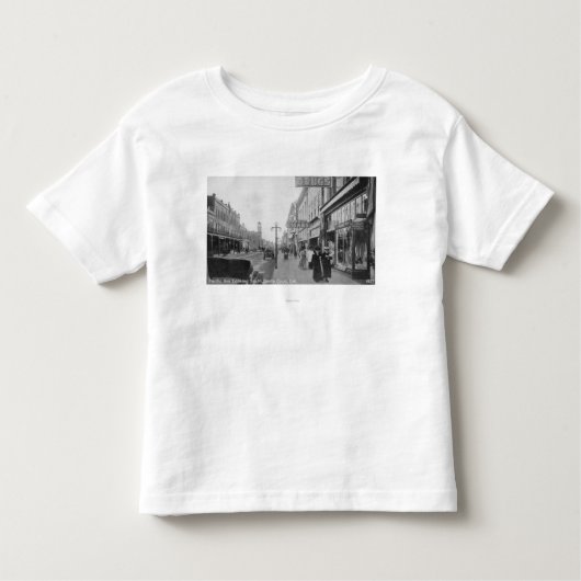 Santa Cruz, CA - Pacific Avenue Kinder Shirts (Voorkant)