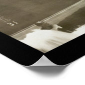 Santa Cruz CA Plunge Foto 1908 Poster (Hoek)