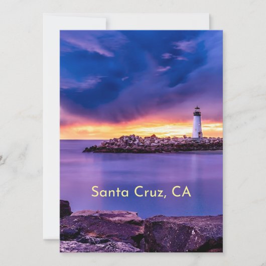 Santa Cruz, CA vuurtoren (Voorkant)