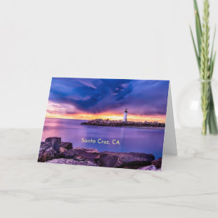 Santa Cruz, CA vuurtoren Kaart