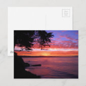 Santa Cruz, CA. zonsopgang Briefkaart (Voorkant / Achterkant)