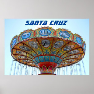 Santa Cruz California-amusementpark Poster