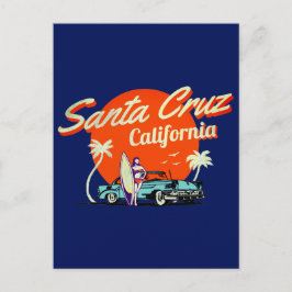 Santa Cruz California Art Briefkaart