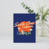Santa Cruz California  Art Briefkaart (Staand voorkant)