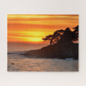 Santa Cruz California Beach Ocean Zee Surf Legpuzzel (Horizontaal)