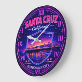 Santa Cruz California Boardwalk Grote Klok (Hoek)