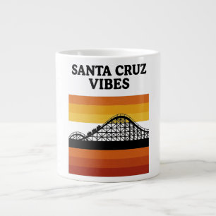 Santa Cruz California Boardwalk Sfeer Grote Koffiekop