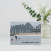 Santa Cruz California Briefkaart (Staand voorkant)