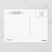 Santa Cruz California Briefkaart (Achterkant)
