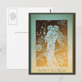 Santa Cruz California Briefkaart (Voorkant / Achterkant)